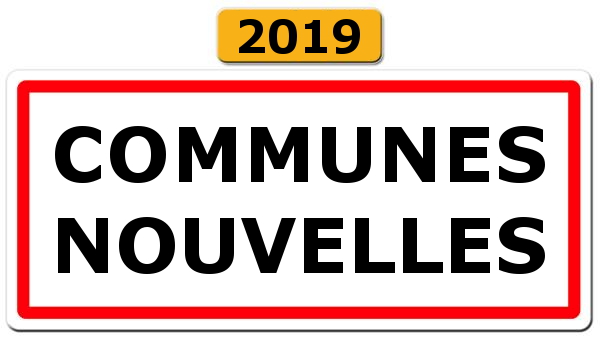 Communes nouvelles en 2019