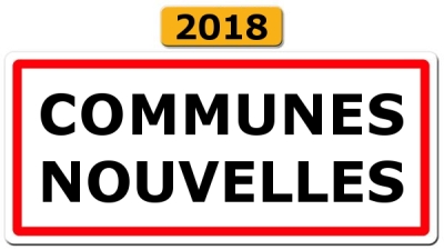 Communes nouvelles en 2018