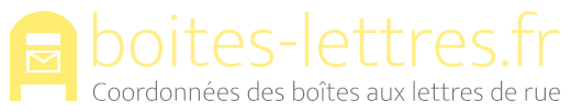 Trouver une boîte aux lettres de rue La Poste