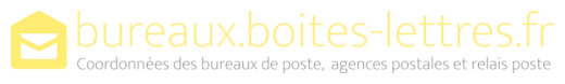 Trouver un bureau de poste, une agence postale ou un relais poste